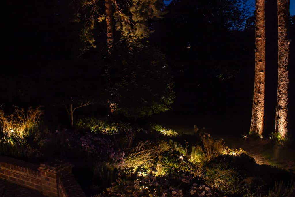 Garden Lighting, London.